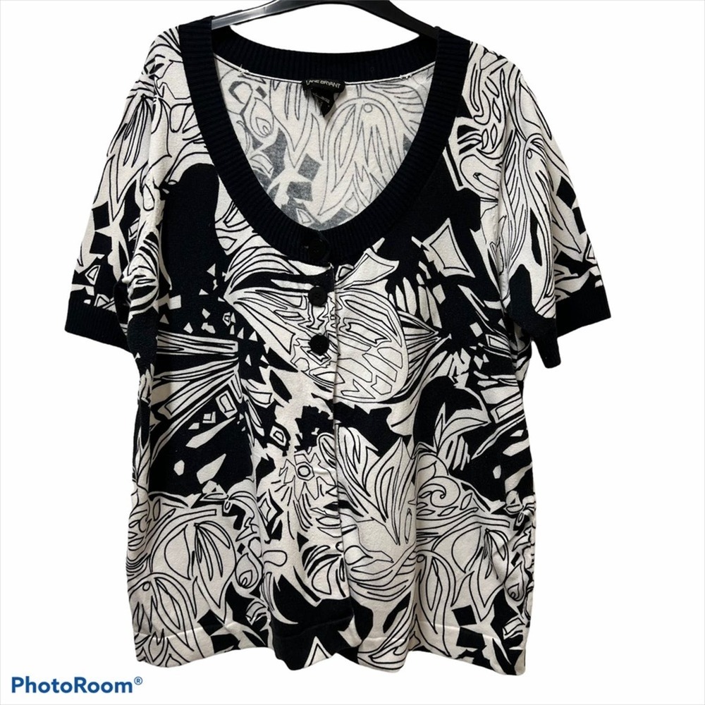 Lane Bryant Short Sleeve Fly Away Cardigan  Size 18/20